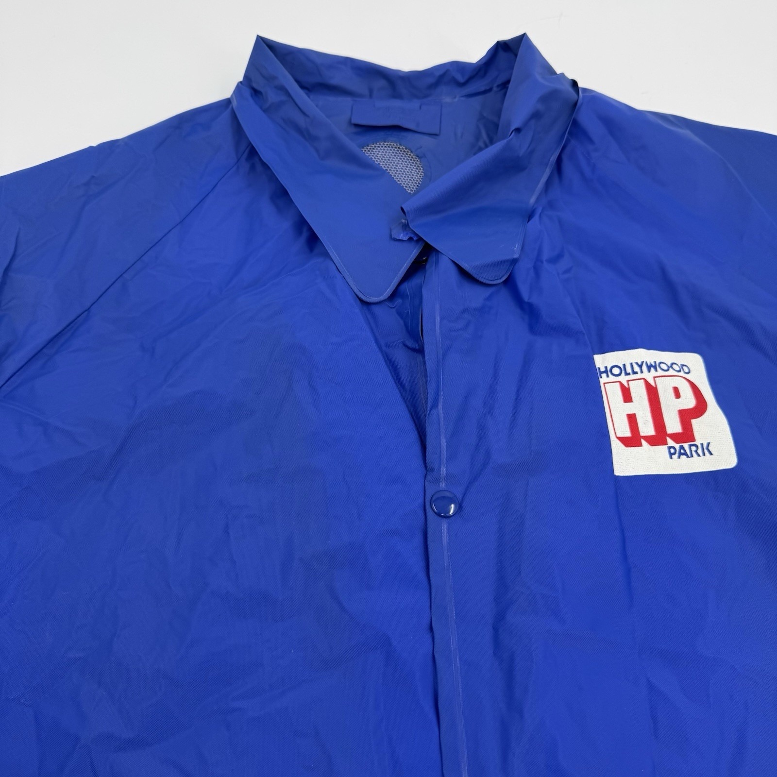 Vintage Hollywood Park Jacket Mens Xl Casino La California Talon Zip Windbreaker